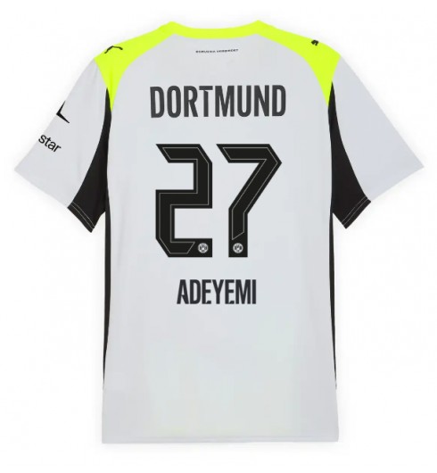 Borussia Dortmund Karim Adeyemi #27 Bortedrakt 2025-26 Korte ermer Borussia Dortmund Karim Adeyemi #27 Bortedrakt 2025-26 Korte ermer